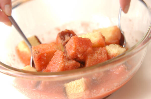 大人のイチゴトライフルの作り方の手順6