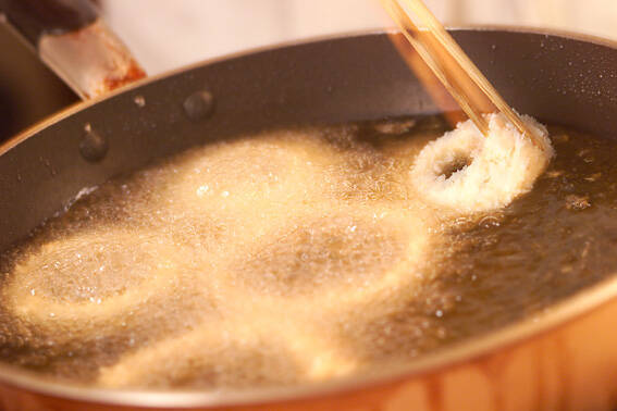 玉ネギリング3つの色での作り方の手順3