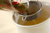 煎茶かん小豆汁粉の下準備1