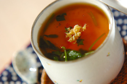 豆腐入りあんかけ茶碗蒸し