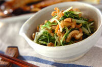 鶏皮のからし和え