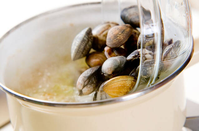アサリのチャウダーの作り方の手順7