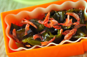 ワカメと桜エビのポン酢和え