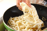 ザーサイ焼きうどんの作り方3
