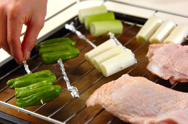 焼き鳥の作り方の手順7