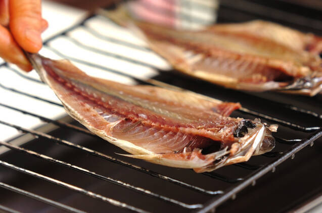 干物のグリル焼きの作り方の手順2