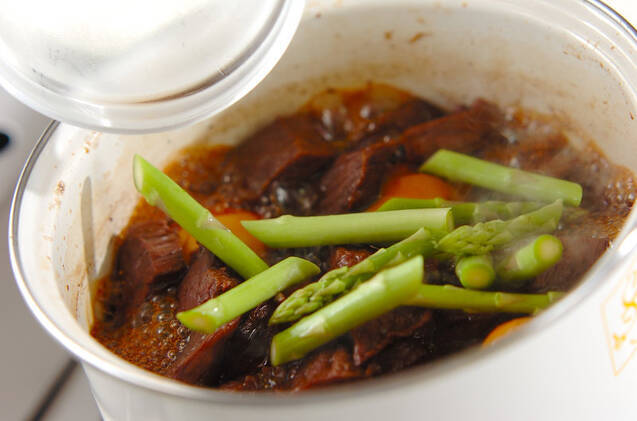 牛肉と卵のしょうゆ煮の作り方の手順5