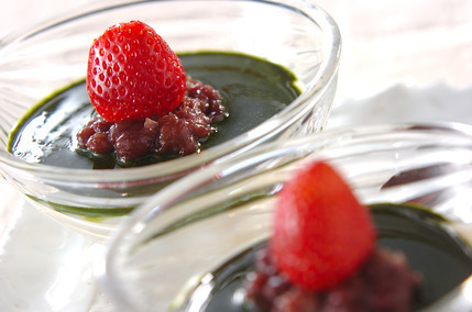 大人の抹茶豆乳かん