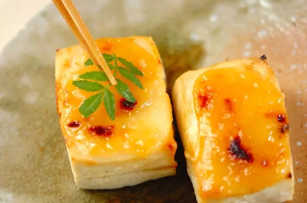 豆腐のユズみそ焼きの作り方2
