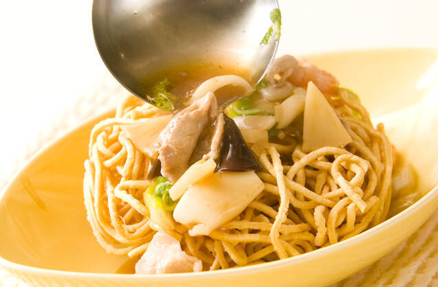 揚げ麺あんかけの作り方の手順4