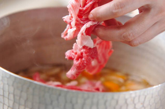 肉ジャガオムレツの作り方の手順10