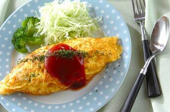 肉ジャガオムレツ