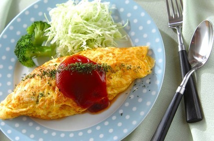 肉ジャガオムレツ