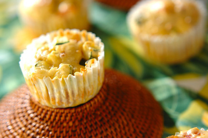 夏野菜のマフィン