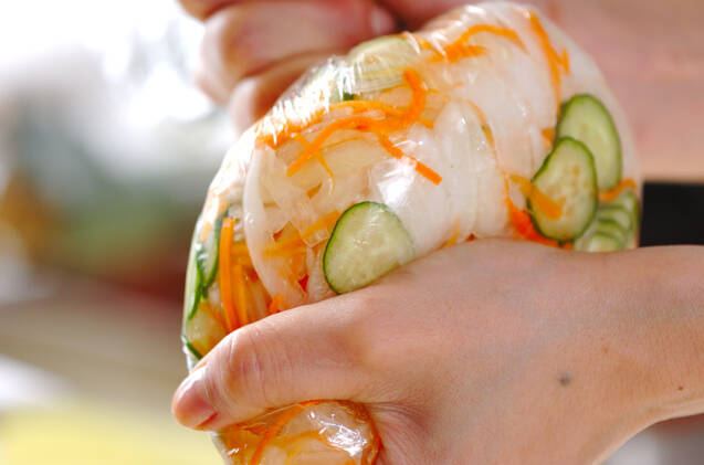 エスニック風浅漬の作り方の手順2