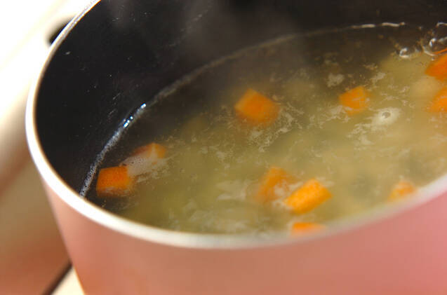 アサリのスープの作り方の手順4