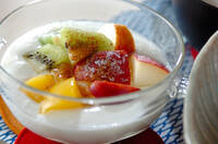 フルーツヨーグルト