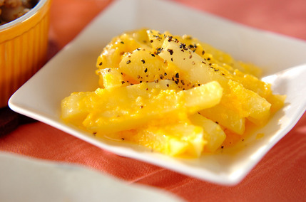 ジャガイモのカルボナーラ風炒め