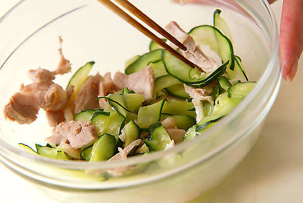 鶏キュウ甘酢の作り方の手順3