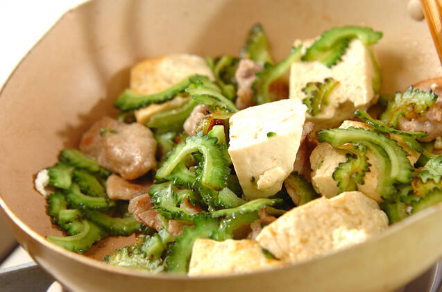 夏バテ予防に！しっかり味のゴーヤチャンプルーの作り方の手順7