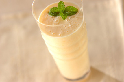 柿のミルクジュース