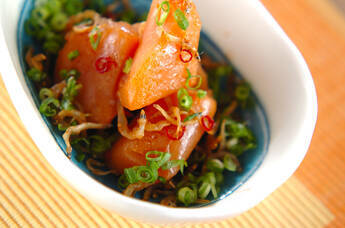 コンニャクのピリ辛炒め