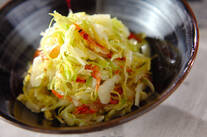 キャベツと桜エビのコールスロー