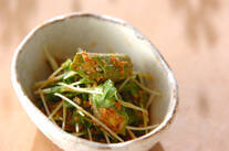 オクラのピリ辛和え