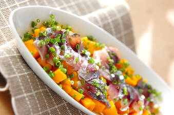 アジのマンゴーマリネ