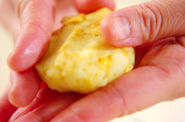 じゃがカレー焼きの作り方の手順2