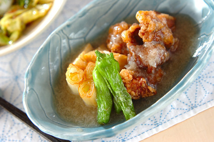 豚肉のトロトロあんかけ