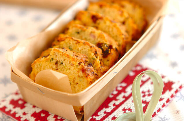 ドライトマトのケークサレ