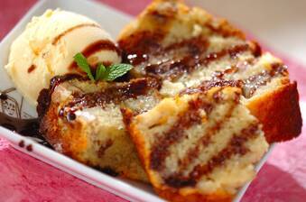 ラム酒香る!しっとりバナナケーキ