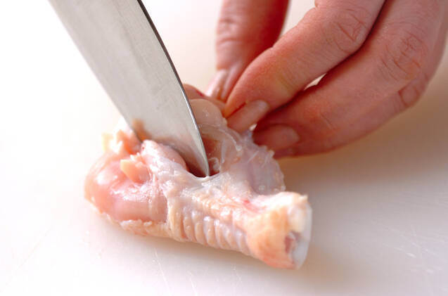 手羽元のママレード煮の作り方の手順1