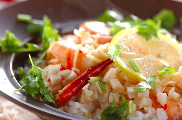 タイ米のスープごはん