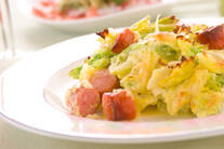 春キャベツのキッシュ