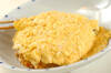 卵のせエンドウ豆入りオムライスの作り方の手順10