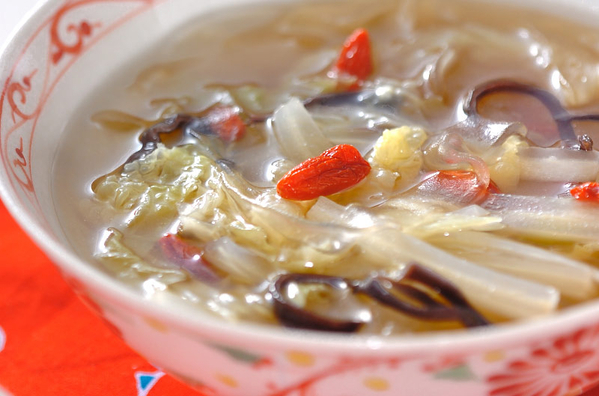 くずきりの中華スープ