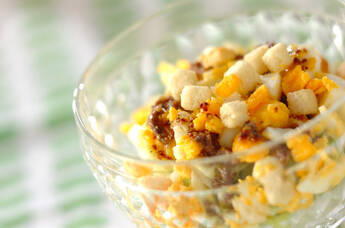 キャベツのアンチョビサラダ