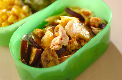 豚肉とナスのみそ炒め