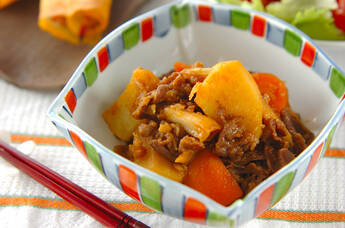 ジャガイモの甘辛煮