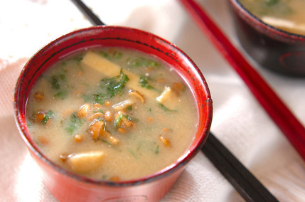 小粒納豆のおみそ汁