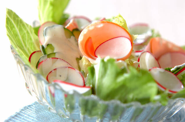 ラディッシュのサラダ