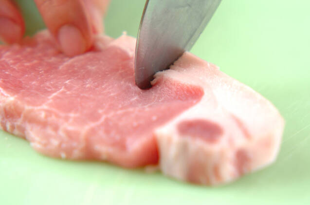 トンカツのり巻きの作り方の手順1