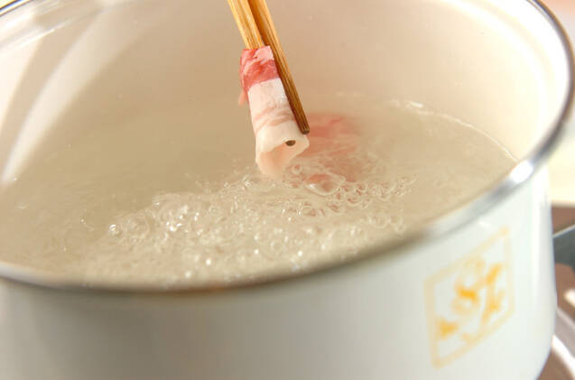 豚しゃぶネギソースの作り方の手順3