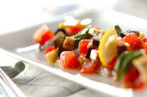 アジのレモンマリネ