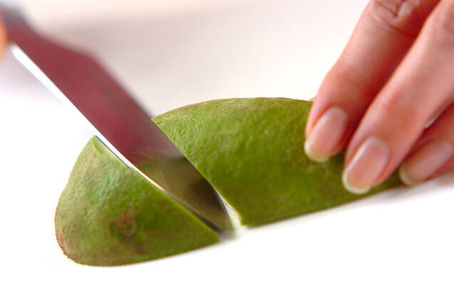 アボカドとウナギのオーブンオムレツの作り方の手順1