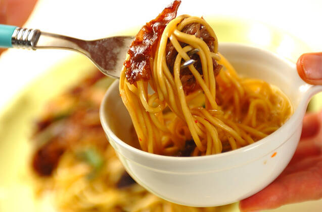 照り焼き焼きそばの作り方の手順4