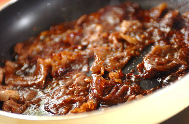 照り焼き焼きそばの作り方の手順2