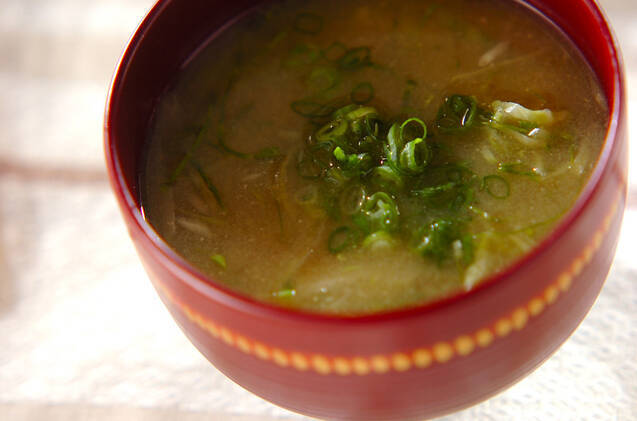 キャベツのみそ汁